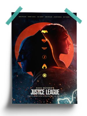 Zack Snyder & Gal Gadot Justice League Poster