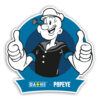 Popeye Thumbs Up Official Sticker