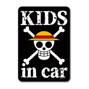 Kids In Car - One Piece Official Sticker