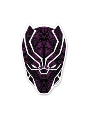 Black Panther Mask - Marvel Official Sticker