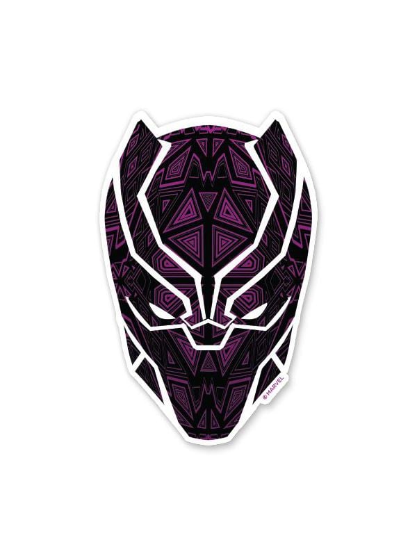 Black Panther Mask - Marvel Official Sticker
