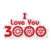 I Love You 3000 - Marvel Official Sticker