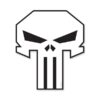 The Punisher: Comic Logo - Marvel Official Sticker