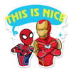 This Is Nice - Marvel Official Sticker