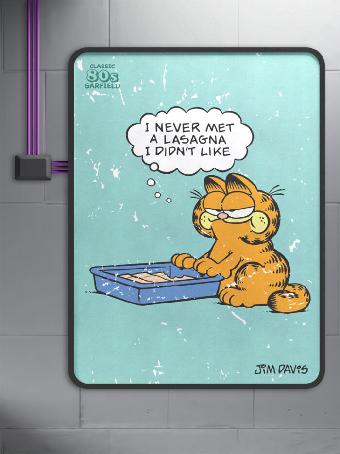 Lasagna - Garfield Official Poster