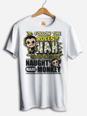 Follow The Rules Naughty Monkey T-shirt