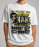 Follow The Rules Naughty Monkey T-shirt