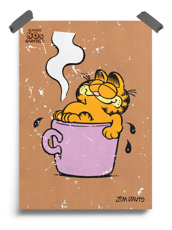 Coffee Bath - Garfield Official Poster