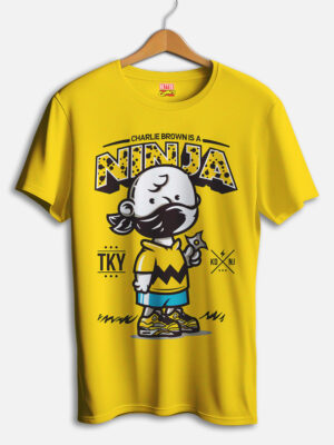 Charlie Brown Is A Ninja T-shirt