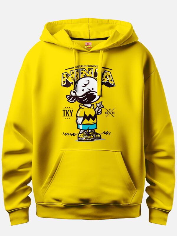 Charlie Brown Is A Ninja Hoodie