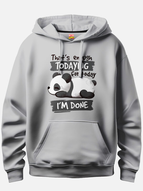 Panda Enough Todaying T-shirt