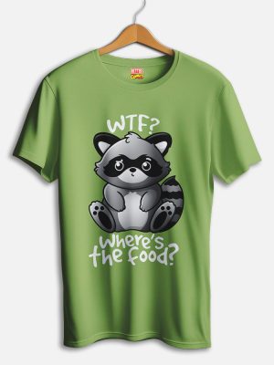 Wtf Raccoon Where's The Food? T-shirt