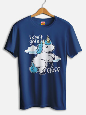 Fluffy Unicorn I Don't Give A Fluff T-shirt