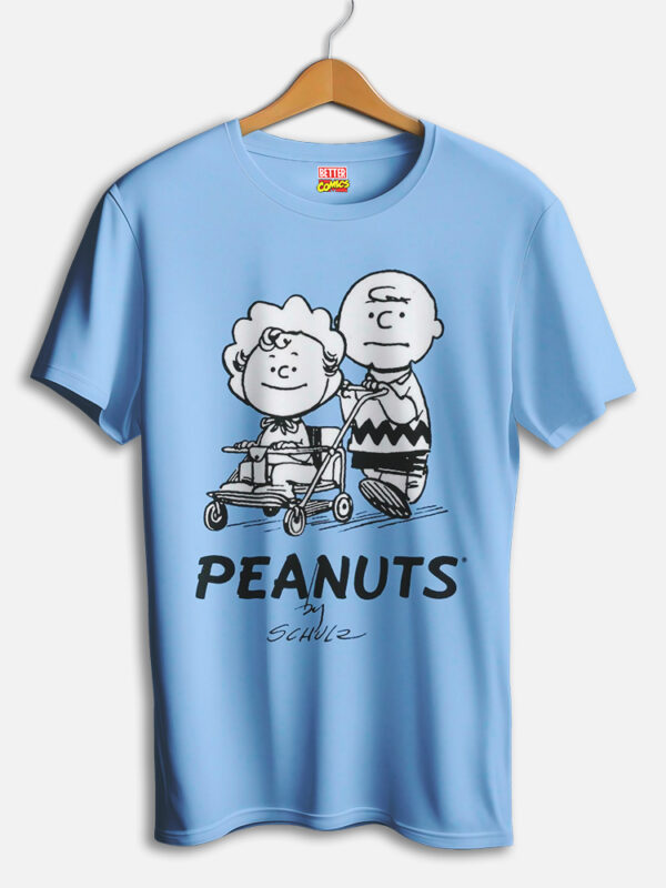 Stroller Walk Peanuts Official T-shirt