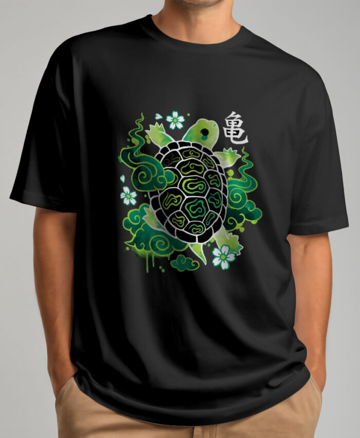 Cute Kawaii Japanese Turtle T-shirt