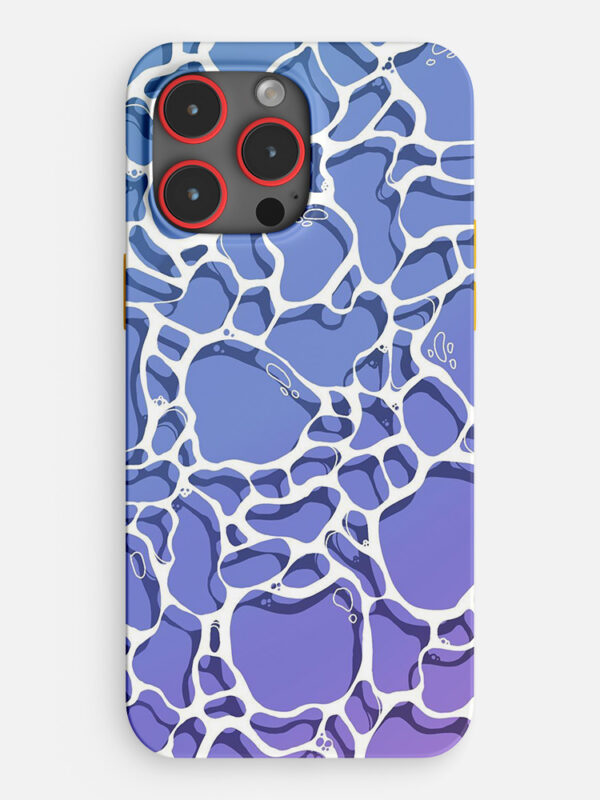 Blue Waves Mobile Cover | Tough Phone Cases , Case - Glossy & Matte