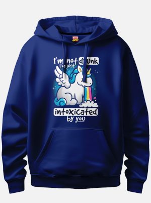 Unicorn Not Drunk Just Intoxicated By You Hoodie
