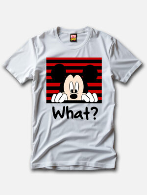 What? - Mickey Mouse Official T-shirt