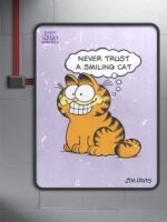 Never Trust A Smiling Cat - Garfield Official Poster