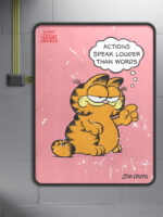 Actions Speak Louder - Garfield Official Poster