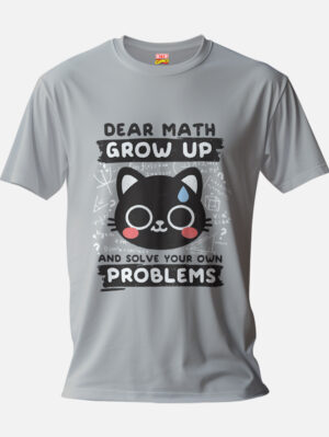 Math Confused Cat T-shirt