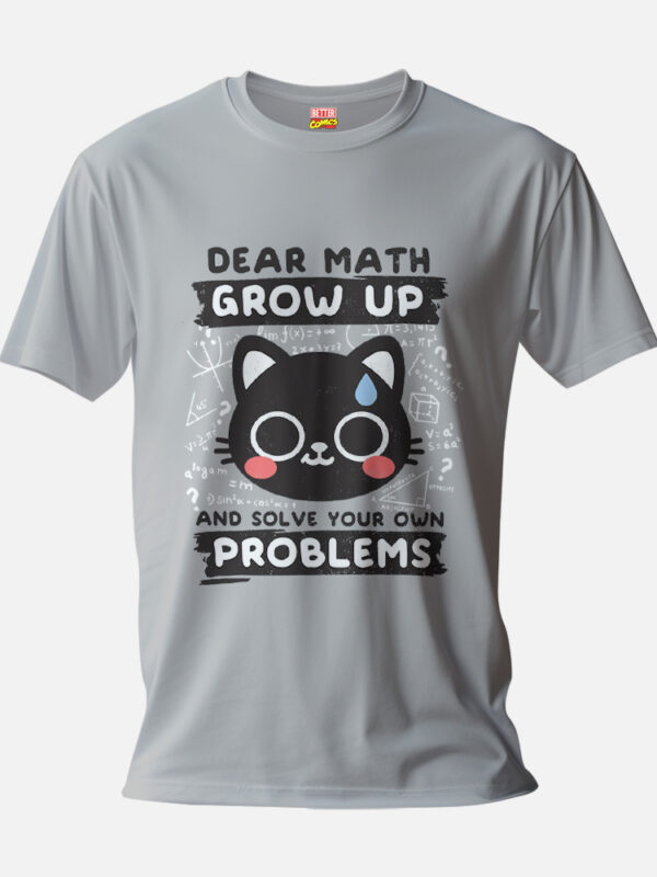 Math Confused Cat T-shirt