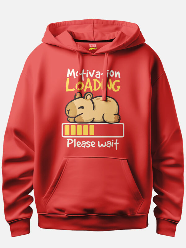 Capybara Motivation Loading Hoodie