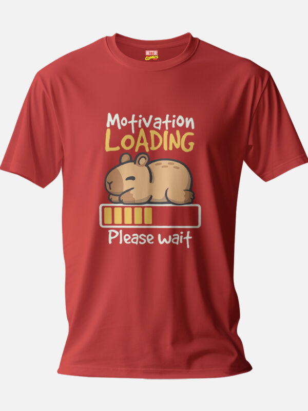 Capybara Motivation Loading T-shirt