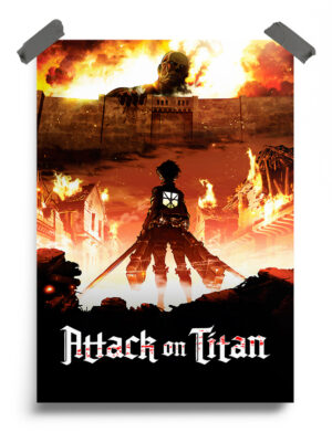 Attack On Titan (2013) Anime Poster