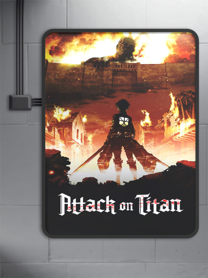 Attack On Titan (2013) Anime Poster