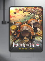 Attack On Titan (2013) Season 1 Anime Poster