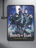 Attack On Titans (2013) Season 4 Anime Poster