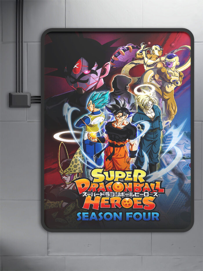 Super Dragon Ball Heroes (2018) Season 4 Anime Poster