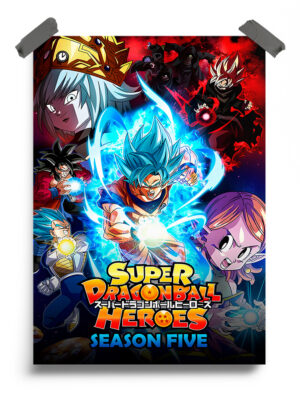Super Dragon Ball Heroes (2018) Season 5 Anime Poster