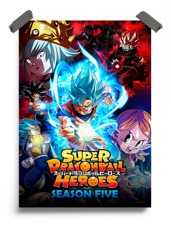 Super Dragon Ball Heroes (2018) Season 5 Anime Poster