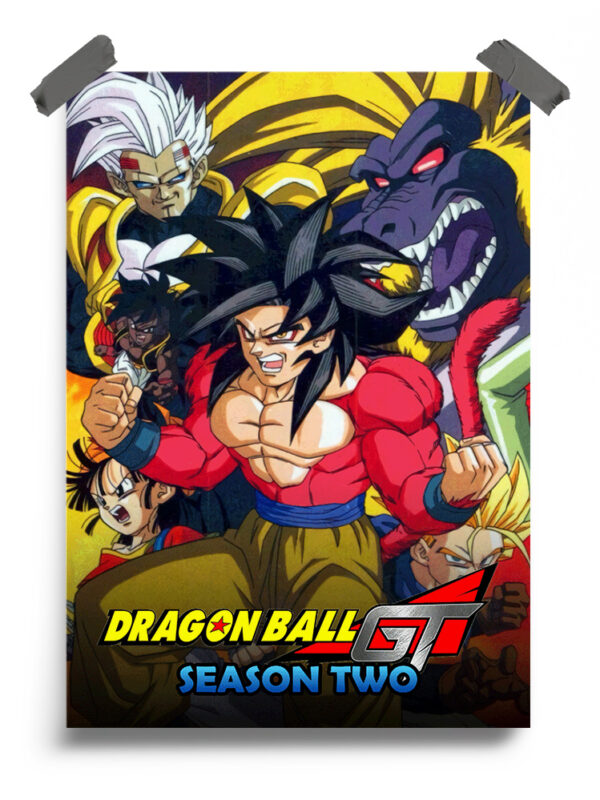 Dragon Ball Gt (1996) Season 2 Anime Poster