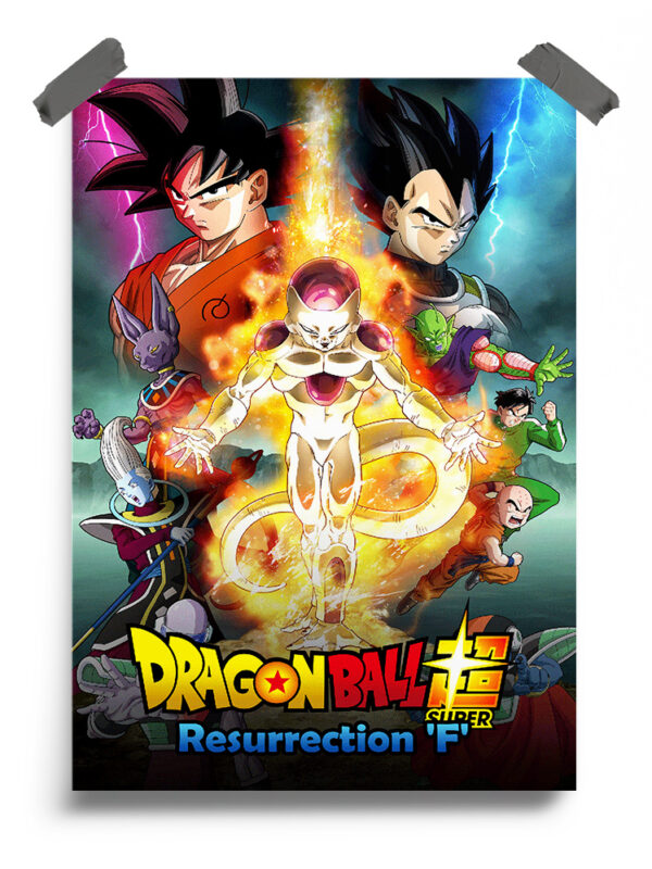 Dragon Ball Z- Resurrection 'f' (2015) Anime Poster