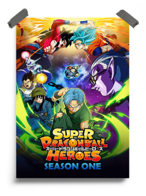 Super Dragon Ball Heroes (2018) Anime Poster