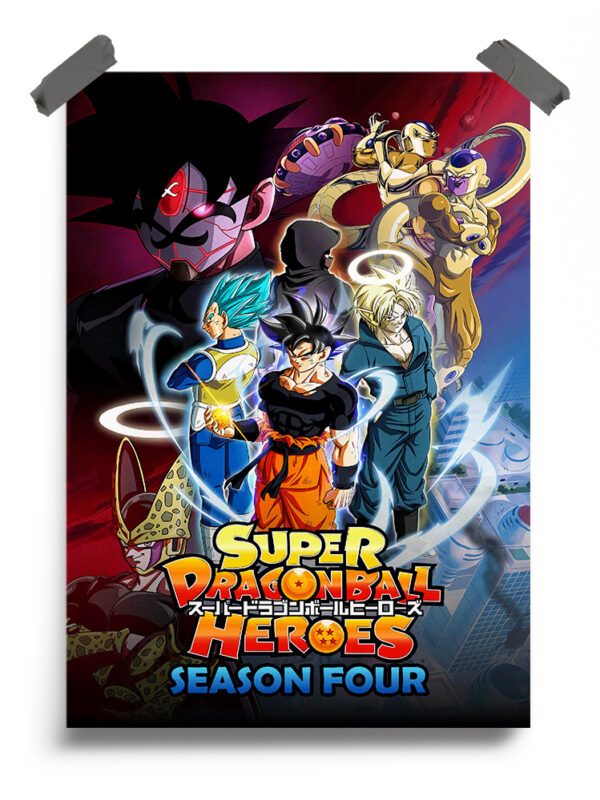 Super Dragon Ball Heroes (2018) Season 4 Anime Poster