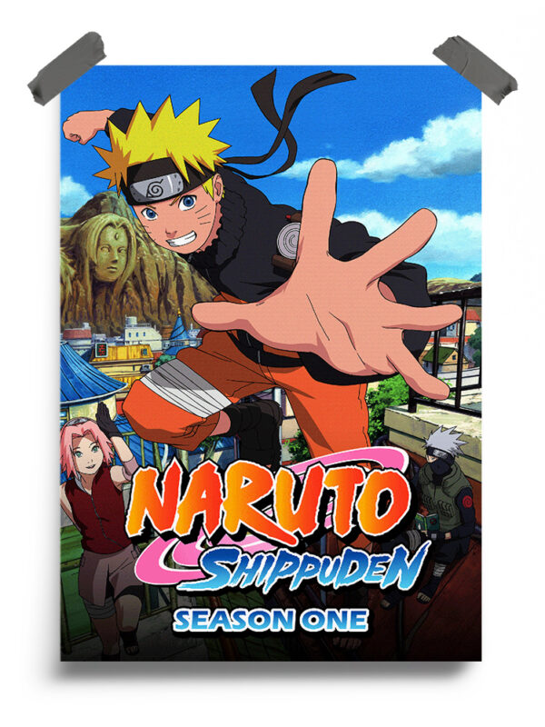 Naruto Shippūden (2007) - Season 1 Poster