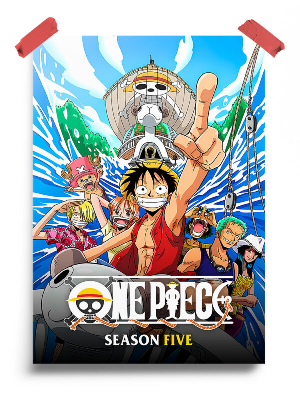 One Piece (1999) - Season 5 Anime Poster