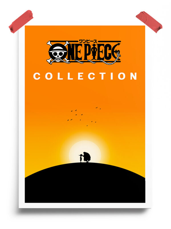 One Piece (1999) Minimalist Anime Poster