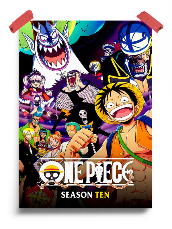 One Piece (1999) - Season 10 Anime Poster