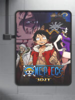 One Piece 3d2y- Overcome Ace's Death! Luffy's Vow To His Friends (2014) Anime Poster