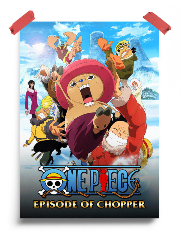 One Piece Chopper Plus- Bloom In The Winter, Miracle Cherry Blossom (2008) Anime Poster