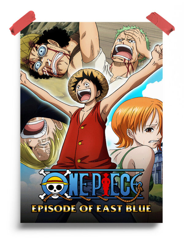 One Piece Episode Of East Blue (2017) Anime Poster