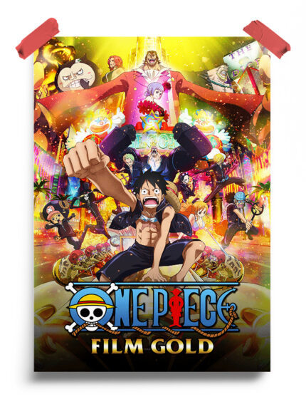 One Piece Film - Gold (2016) Anime Poster