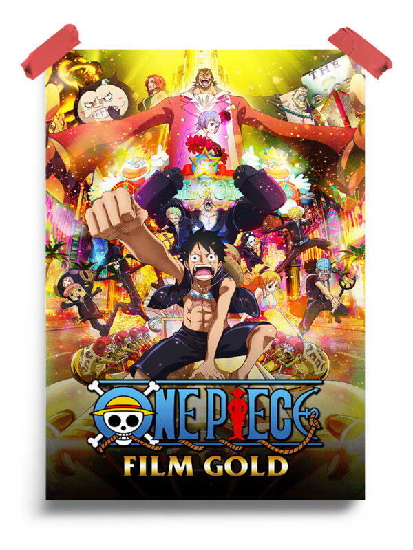 One Piece Film - Gold (2016) Anime Poster