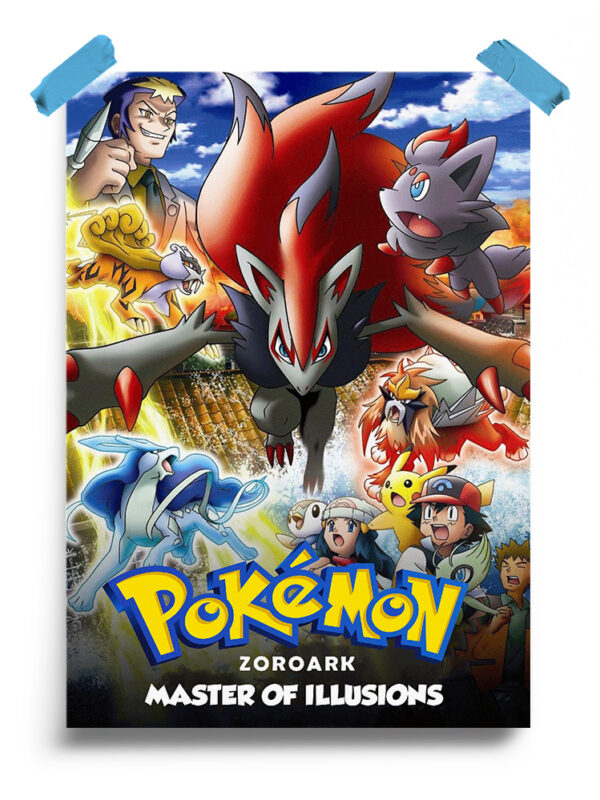 Pokemon- Zoroark - Master Of Illusions (2010) Poster