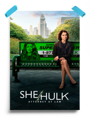 She-hulk Attorney At Law (2022) Marvel Poster